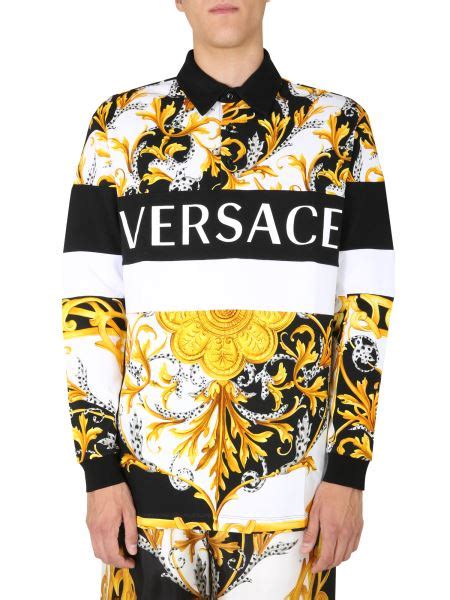 polo versace uomo prezzo|VERSACE.